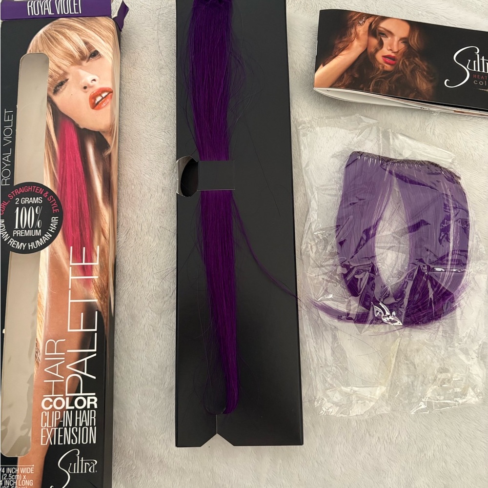 Royal Violet Clip-In Hair Extension